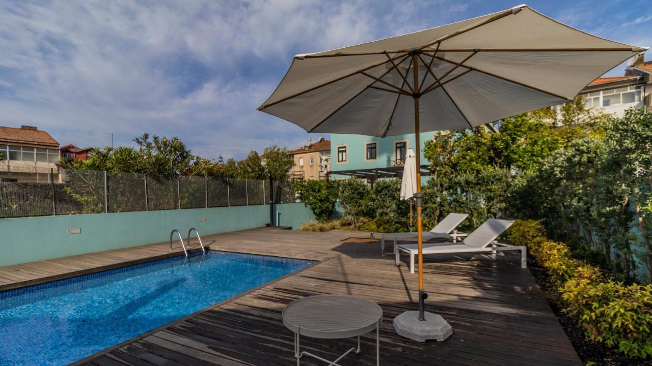 Central Studio W/ Pool, Ac & Patio By Lovelystay Porto Dış mekan fotoğraf